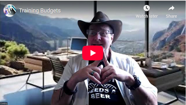 training budgets