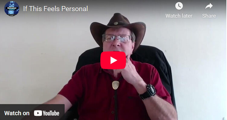 if this feels personal