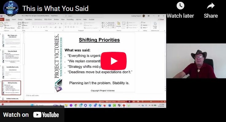 this is what you said