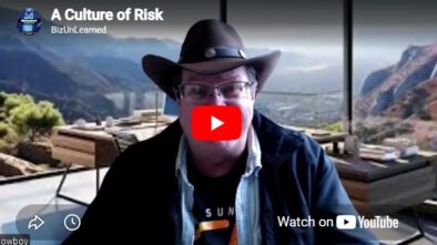 creating a culture of risk