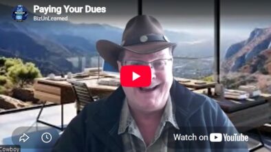 paying your dues