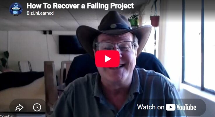 How To Recover a Failing Project